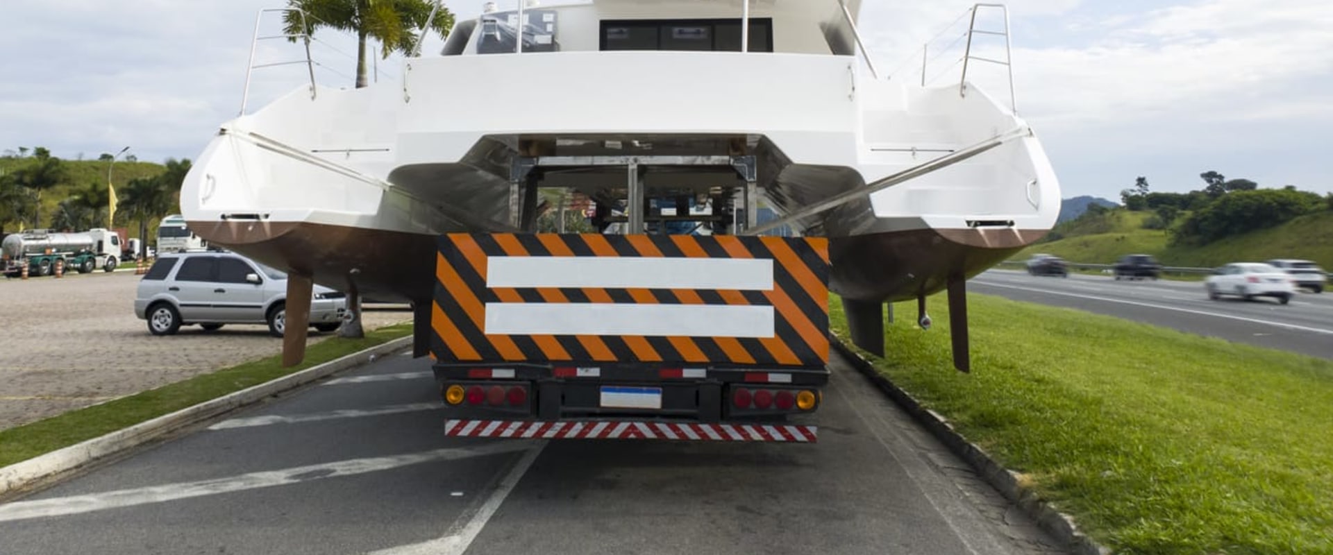Securing a Boat for Haulage